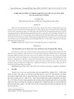 Nghệ thuật miêu tả trong truyện Con Cóc là cậu ông Giời của Nguyễn Huy Tưởng