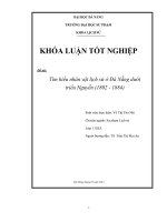 Tìm hiểu nhân vật lịch sử ở đà nẵng dưới triều nguyễn (1802   1884)  