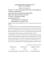 Các yếu tố ảnh hưởng đến sự thành công của doanh nghiệp vừa và nhỏ tại các tỉnh đông nam bộ TT 