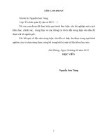 Luận văn thạc sĩ một số biện pháp nâng cao năng lực cạnh tranh của công ty cổ phần cảng cửa cấm hải phòng 