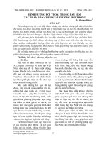 Định hướng đối thoại trong dạy học tác phẩm văn chương ở trường phổ thông