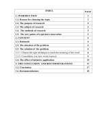 Some techniques in teaching english vocabulary for the fourth grade students 