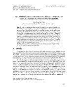 Một số nét về tín ngưỡng thờ cúng tổ tiên của người Việt trong xã hội hiện đại ở thành phố Hồ Chí Minh