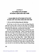 Giáo trình Tư tưởng Hồ Chí Minh (tái bản có sửa chữa, bổ sung): Phần 2