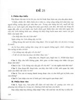 Tài liệu luyện thi trung học phổ thông quốc gia môn Ngữ văn: Phần 2