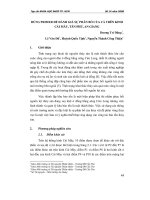 Dùng Primer để đánh giá sự phân bố của cá trên kênh Cái Mây, Tân Phú, An Giang