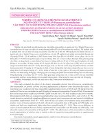 Nghiên cứu bổ sung chế phẩm astaxanthin có nguồn gốc từ vi khuẩn Paracoccus carotinifaciens vào thức ăn nuôi thương phẩm cá Hồi vân