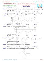 13  đề phát triển đề thi minh họa 2020 2021   nhóm WORD toán   đề số 13 