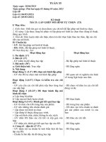 giáo án Mĩ thuật - kĩ thuật - Thủ công lớp 1 2 3 4 5 - Tuần 33 (2020 - 2021)