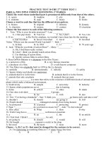 3 DE ON THI HKII TIENG ANH 10