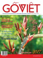Tạp chí Gỗ Việt – Số 86 năm 2017