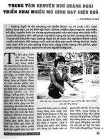 Trung tâm khuyến ngư Quảng Ngãi triển khai nhiều mô hình đạt hiệu quả - Phương Dung