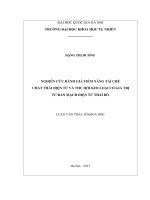 Luận văn thạc sĩ nghiên cứu đánh giá tiềm năng tái chế chất thải điện tử và thu hồi kim loại có giá trị từ bản mạch 