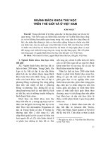 Ngành bách khoa thư học trên thế giới và ở Việt Nam