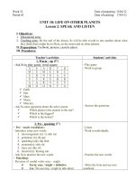 English 9Tiet 65Unit 10Speak and Listen