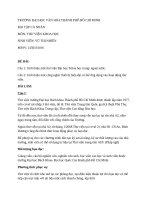 Bài tập cá nhân môn Thư viện Khoa học - Vũ Thị Nhiên