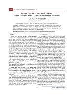 Biện pháp sử dụng tác phẩm văn học nhằm giáo dục tình yêu biển, đảo cho trẻ mầm non