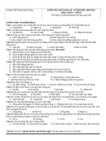 Đề kiểm tra giữa học kì 2 môn Giáo dục công dân lớp 10 năm học 2020-2021 – Trường THPT Phan Đình Phùng