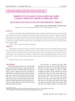 Nghiên cứu ứng dụng năng lượng mặt trời vào quá trình sấy chitin từ phế liệu tôm