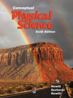 Preview Conceptual physical science, Sixth Edition by Paul G. Hewitt, John A. Suchocki, Leslie A. Hewitt (2017)