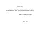 Nghiên cứu đề xuất giải pháp quản lý côn trùng bộ cánh cứng (coleoptera) tại khu bảo tồn thiên nhiên pù luông, tỉnh thanh hóa 