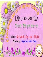 LQVT: Cao - thấp