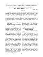 Từ tư tưởng “nhân chính” trong triết học mạnh tử đến quan điểm chính trị của Phan Bội Châu và ý nghĩa lịch sử của nó