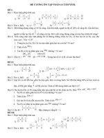 DE CUONG ON TAP TOAN 6 CUOI NAM