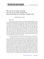 Một vấn đề xã hội học hàng đầu của việc cải tạo, chỉnh trang đô thị: Giảm tổn thương cho nhóm dân cư nghèo nhất - Nguyễn Quang Vinh