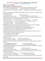 Đề cương ôn tập giữa học kì 2 môn Giáo dục công dân lớp 12 năm học 2020-2021