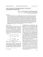 Một cách tiếp cận tích hợp trí thức về ngôn ngữ vào hệ dịch máy thống kê