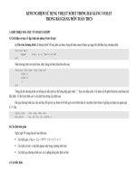 Su dung lap trinh mo phong trong mon Toan THCS