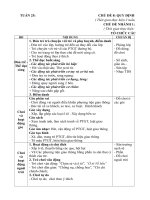 TUẦN PHỤ 25 PTGT ĐƯỜNG BỘ