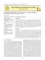 Quá trình đấu tranh giữ gìn và xây dựng lực lượng cách mạng, tiến tới Đồng Khởi ở Cà Mau (1954-1960)