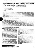 Đi tìm động lực mới cho sự phát triển của Thư viện công cộng