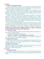 Classifying the writing lessons in english textbook 10 to improve writing skill for 10th grade students at thuong xuan 3 high school 