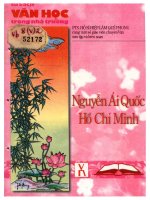 Nguyễn Ái Quốc - Hồ Chí Minh - Tủ sách văn học trong nhà trường: Phần 1