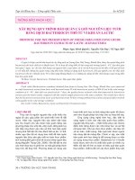 Xây dựng quy trình bảo quản cá giò nguyên liệu tươi bằng dịch bacteriocin thô từ vi khuẩn lactic