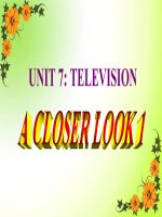 Unit 7: A closer look 1 - Website Trường THCS Phan Bội Châu - Đại Lộc - Quảng Nam