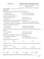 Đề thi THPT QG năm 2020   môn vật lý   lovebook   đề số 24