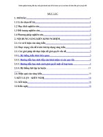 Kinh nghiệm hướng dẫn học sinh giải nhanh một số bài toán cực trị của hàm số chứa dấu giá trị tuyệt đối 