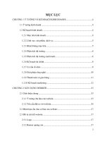 Đề án kinh doanh thương mại điện tử thời trang Mẹ bầu Môn E-marketing