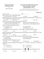 đề 49 môn vật lý 2020