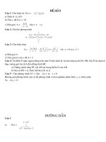 DE THI VAO LOP 10 THPT DE 09