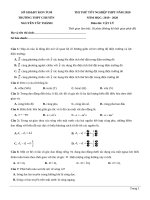đề 45 môn vật lý 2020