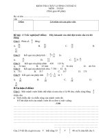 De va DA thi cuoi HK2 Toan 4