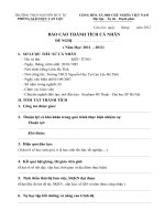 MAU THANH TICH CA NHAN