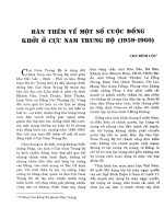 Bàn thêm về một số cuộc đồng khởi ở cực Nam Trung Bộ (1959-1960)