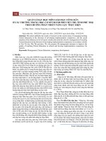 Quản lí dạy học môn Giáo dục công dân ở các trường trung học cơ sở thành phố Việt Trì, tỉnh Phú Thọ theo hướng phát triển năng lực thực hiện