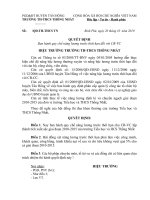 QUY CHE QUY CHE NANG LUONG TRUOC THOI HAN ANM 2011